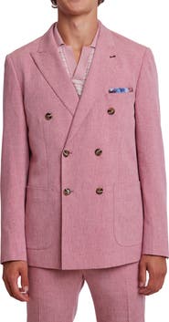 PAISLEY & GRAY Soho Slim Fit Double Breasted Suit Jacket