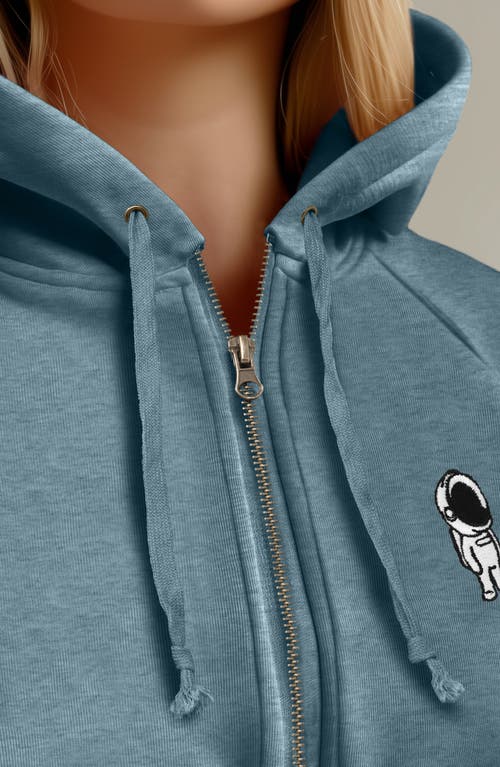 DALIX DALIX ASTRONAUT ZIP FLEECE HOODIE 