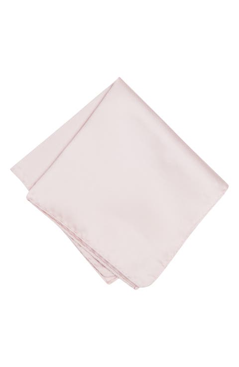 Solid Satin Pocket Square