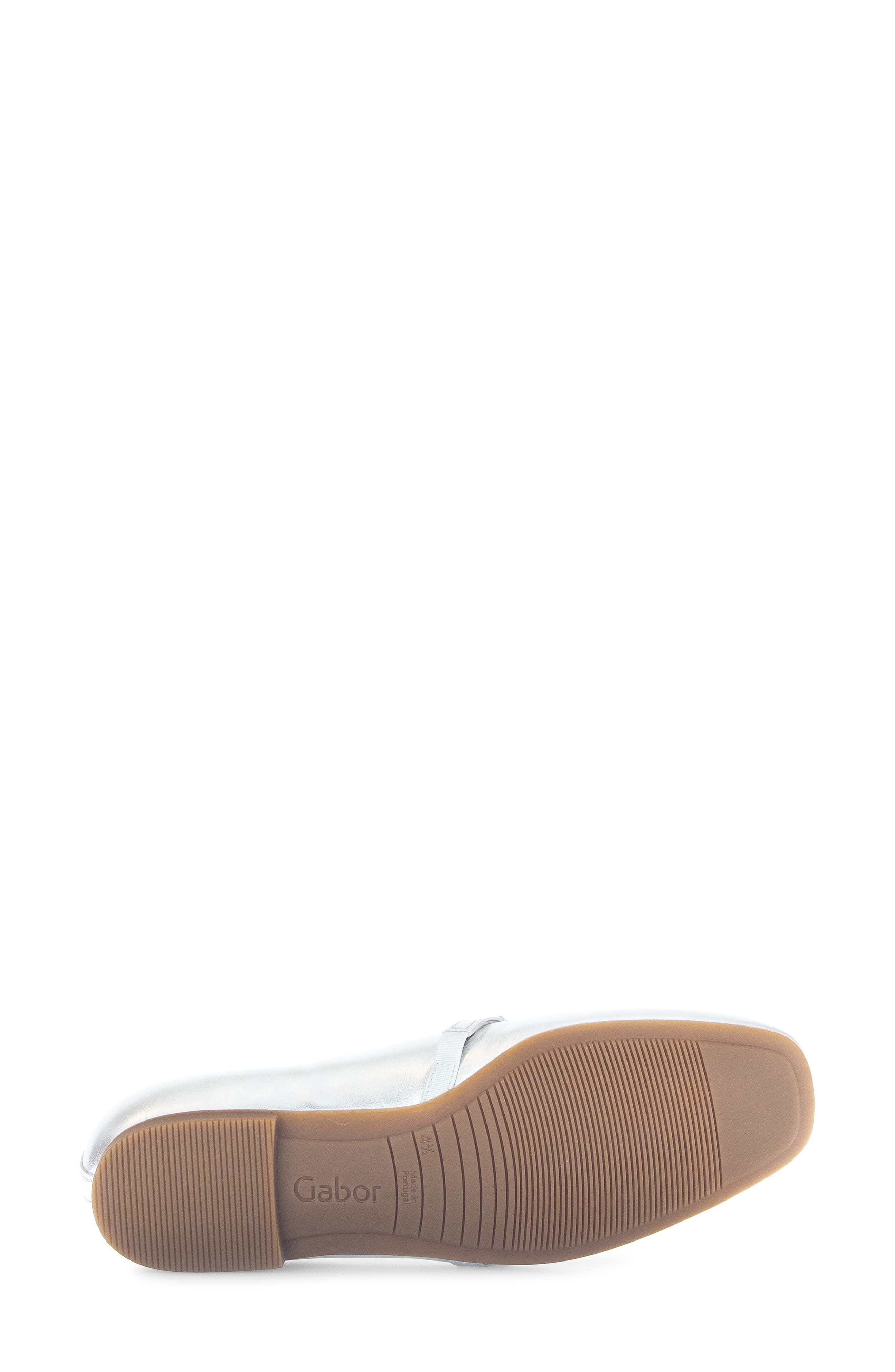 Crystal Mary Jane Flat, Alternate, color, SILVER