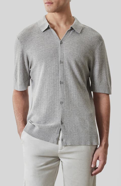 Kestrel Short Sleeve Linen & Cotton Cardigan