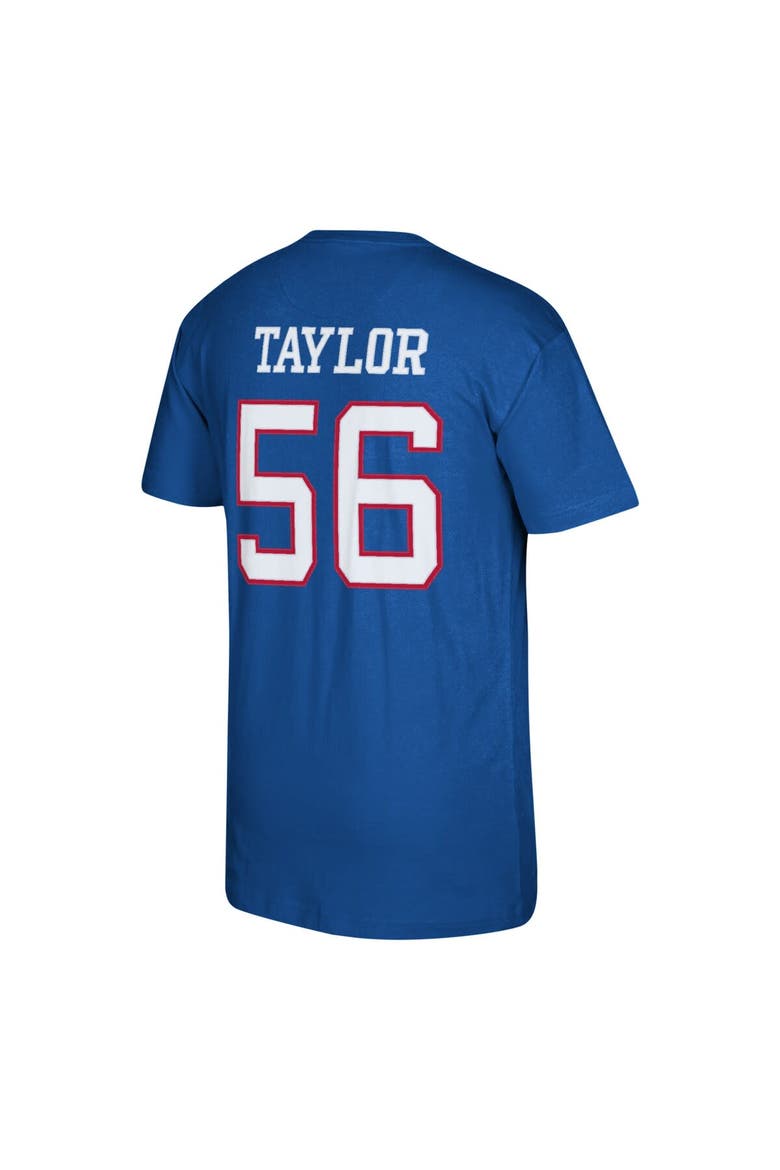 Men's Mitchell & Ness New York Giants Lawrence Taylor Royal Retired Player Name & Number T-Shirt, Alternate, color, Royal