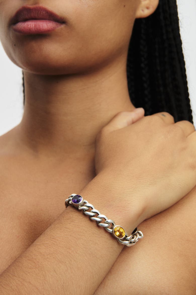 Juweel Bracelet, Alternate, color, Silver