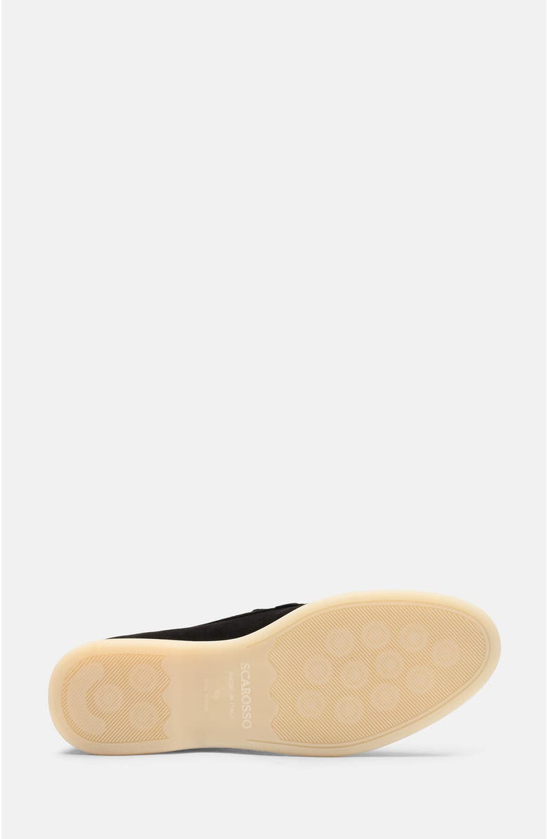 SCAROSSO Ludovica Loafers, Alternate, color, Black Edit - Suede
