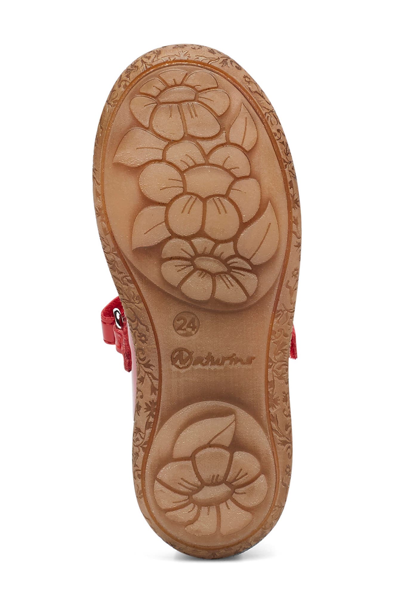 Naturino Pavia Mary Jane Flat, Alternate, color, Red
