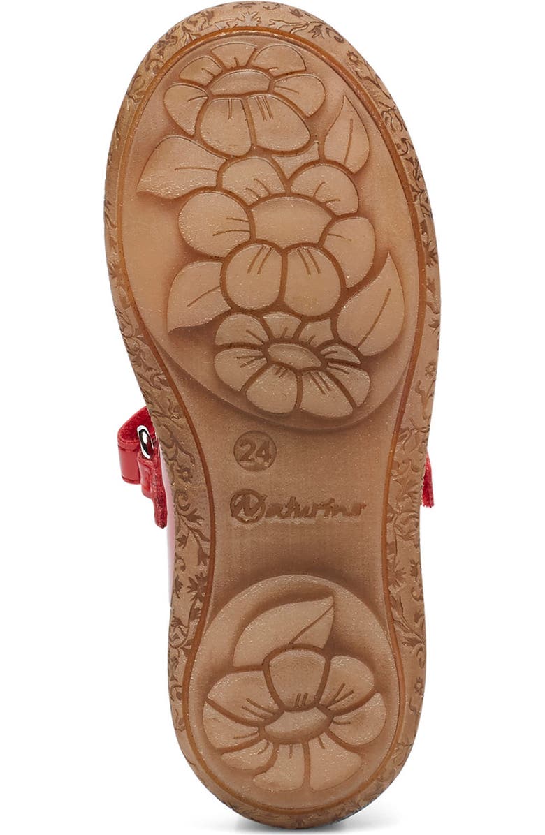 Naturino Pavia Mary Jane Flat, Alternate, color, Red
