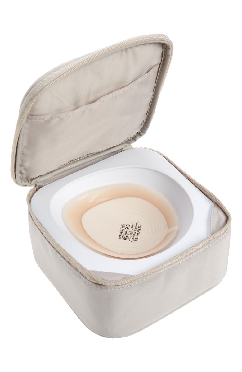 Amoena Balance Natura 227 Thin Oval Breast Shaper, Alternate, color, Ivory