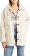 Rails Connie Faux Shearling Shirt Jacket