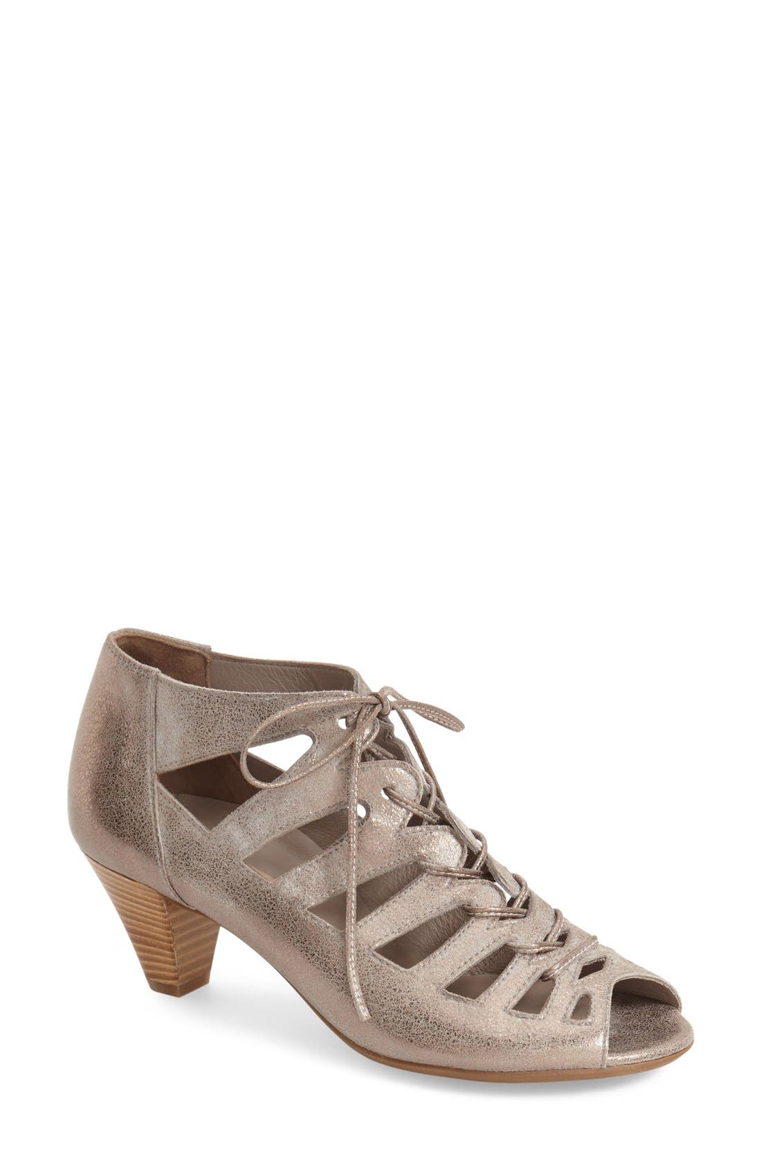 'Prague' Bootie, Main, color, SMOKE