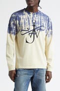 JW Anderson Tie Die Ribbon Anchor Logo T-Shirt