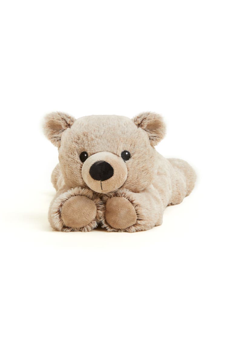 Warmies Brown Bear Plush Toy, Alternate, color, Light Brown