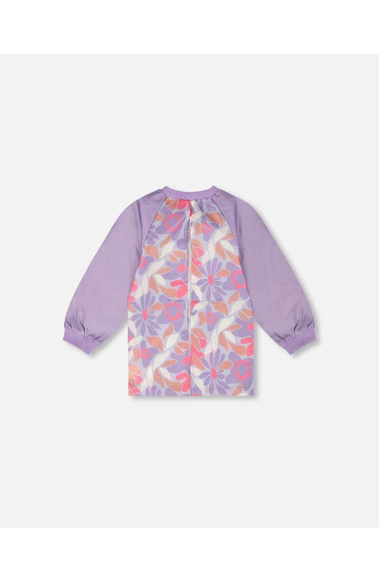 Deux par Deux School Apron Retro Flower, Alternate, color,