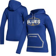 adidas Women's adidas Blue St. Louis Blues Team Pullover Hoodie