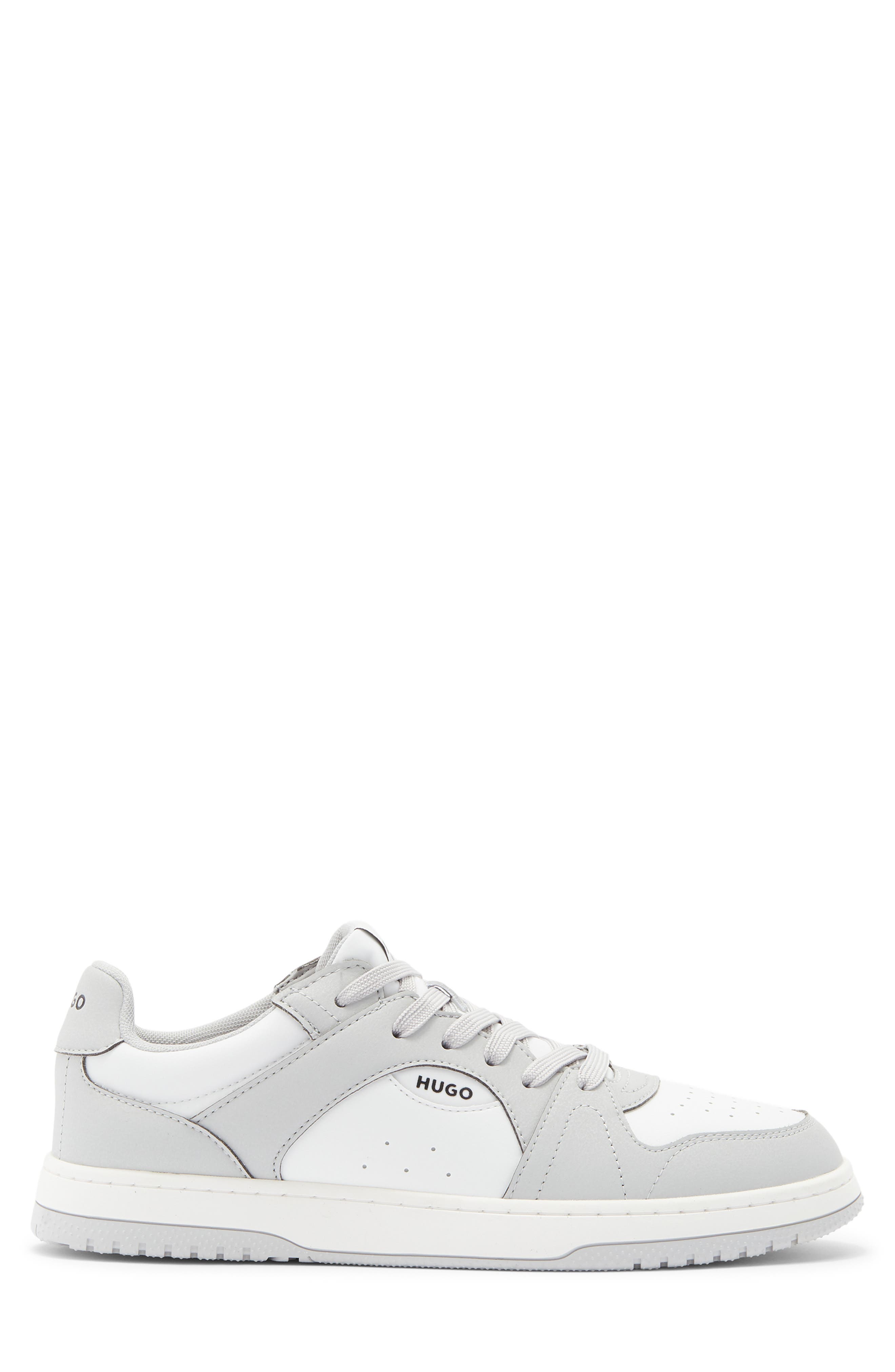 BOSS Hadrian Sneaker, Alternate, color, Grey