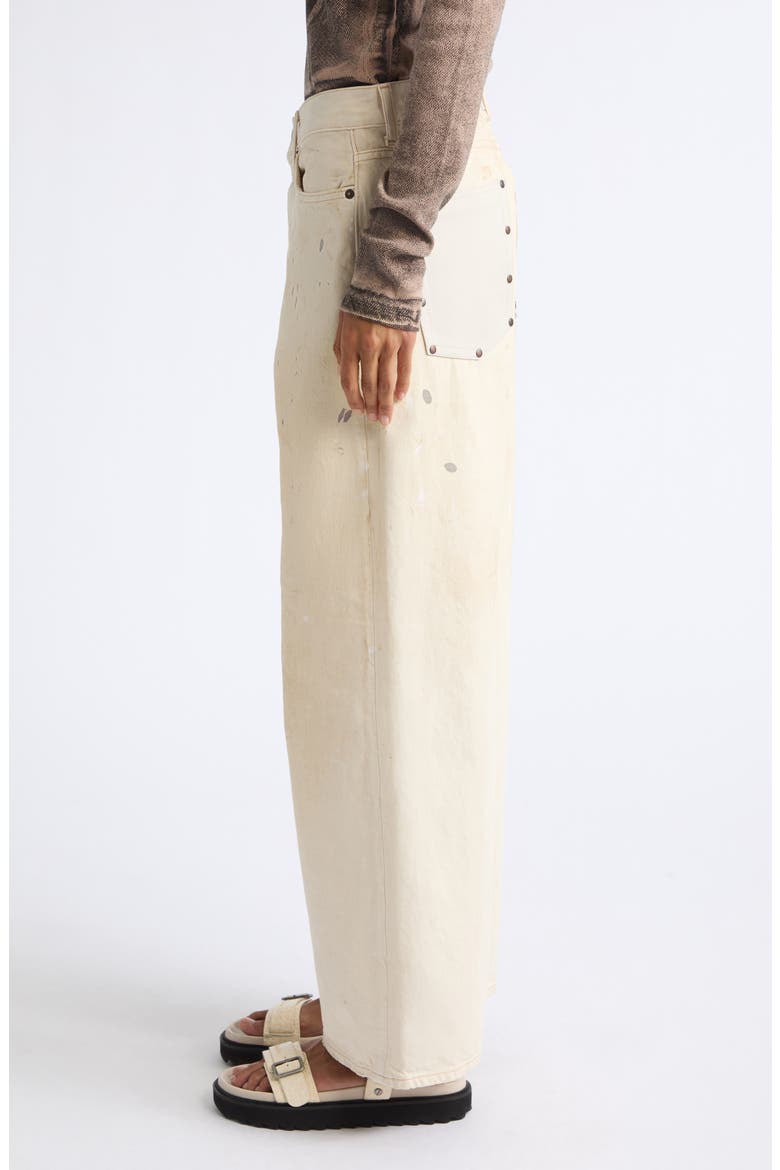 1981 Cotton Wide Leg Jeans, Alternate, color, WHITE