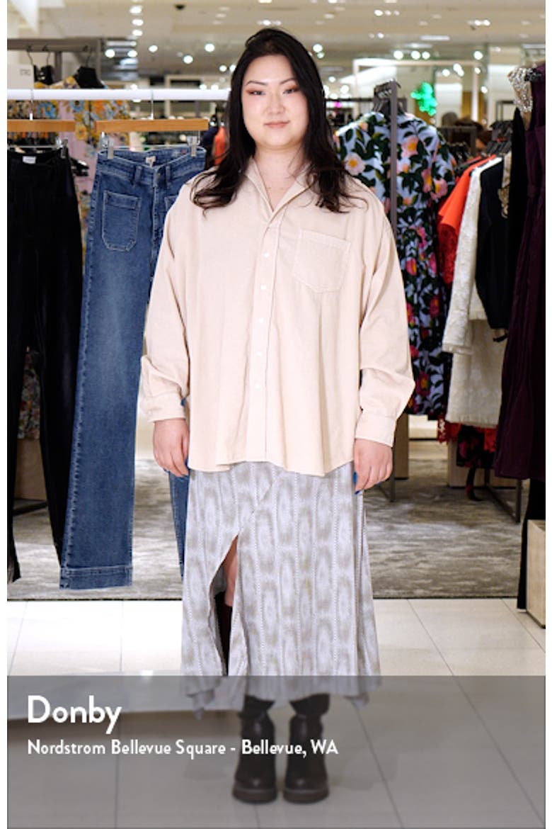 Shirley Oversize Button-Up Shirt video