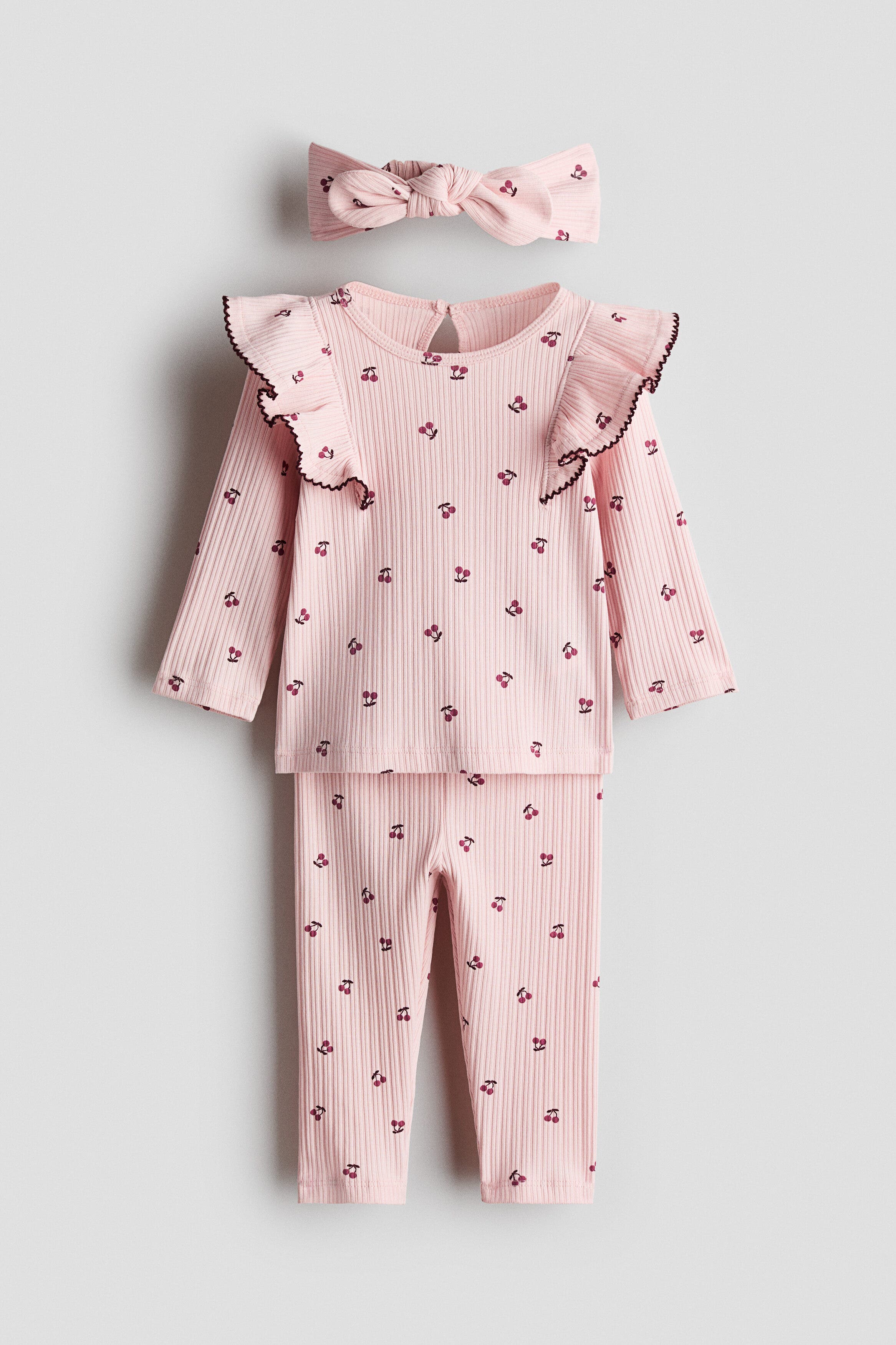 Light pink/cherries