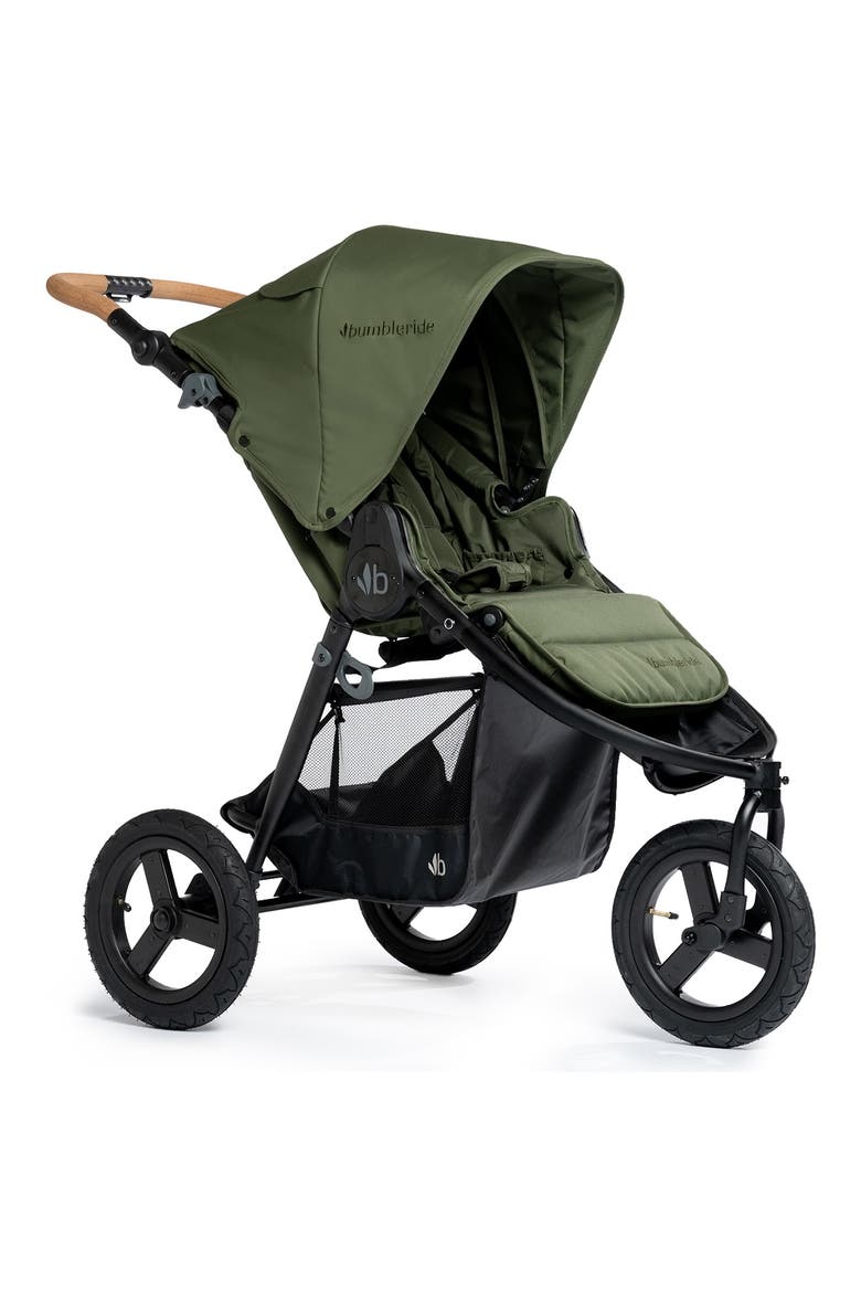 Indie All Terrain Stroller, Main, color, OLIVE GREEN/ BLACK