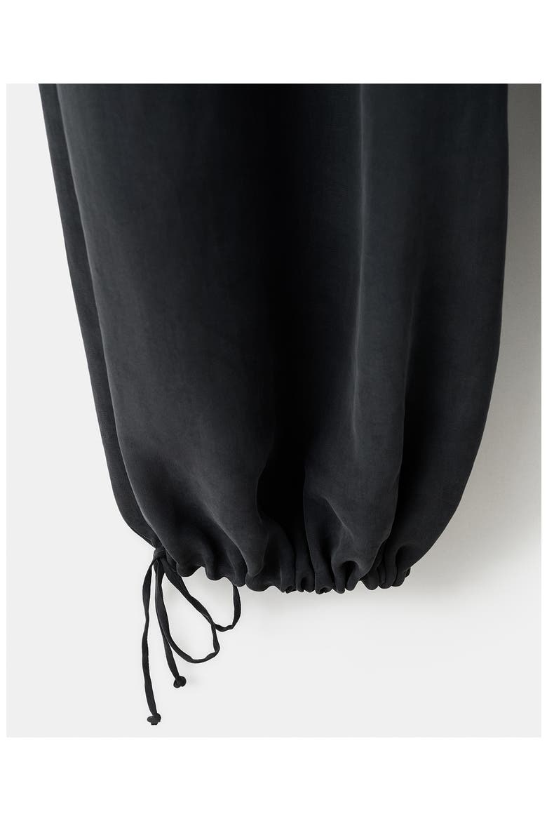 Elastic Waist Balloon Pants, Alternate, color, BLACK