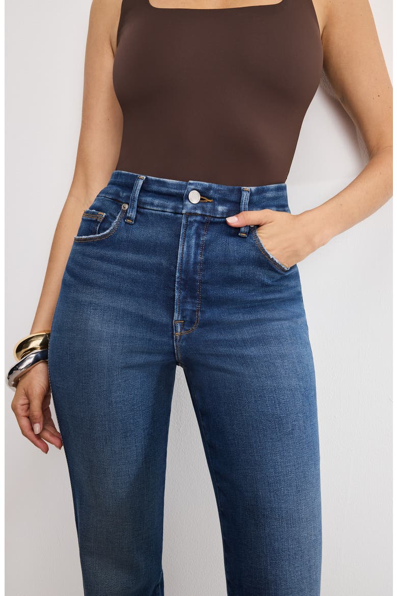 Good Curve Straight Leg Jeans, Alternate, color, INDIGO989