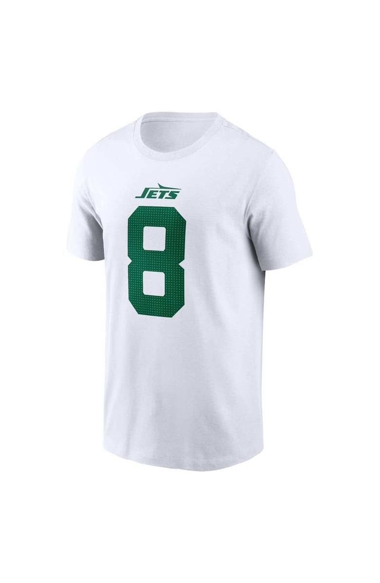 Nike Youth Nike Aaron Rodgers White New York Jets Player Name & Number T-Shirt, Alternate, color,