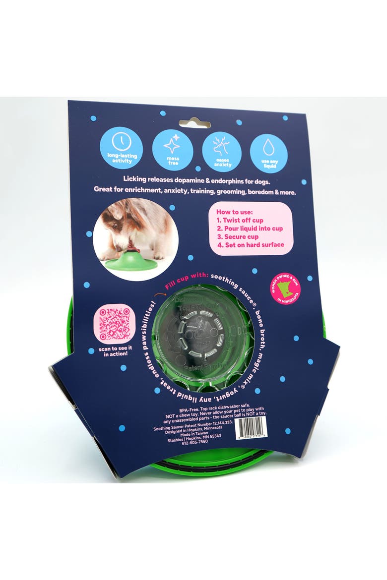 Soothing Saucer For Dogs, Alternate, color, Multicolored
