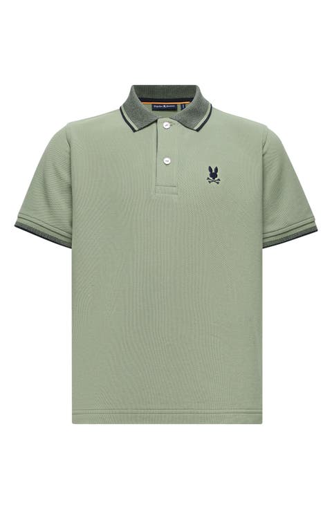 Kids' Evandale Cotton Pique Polo (Big Kid)
