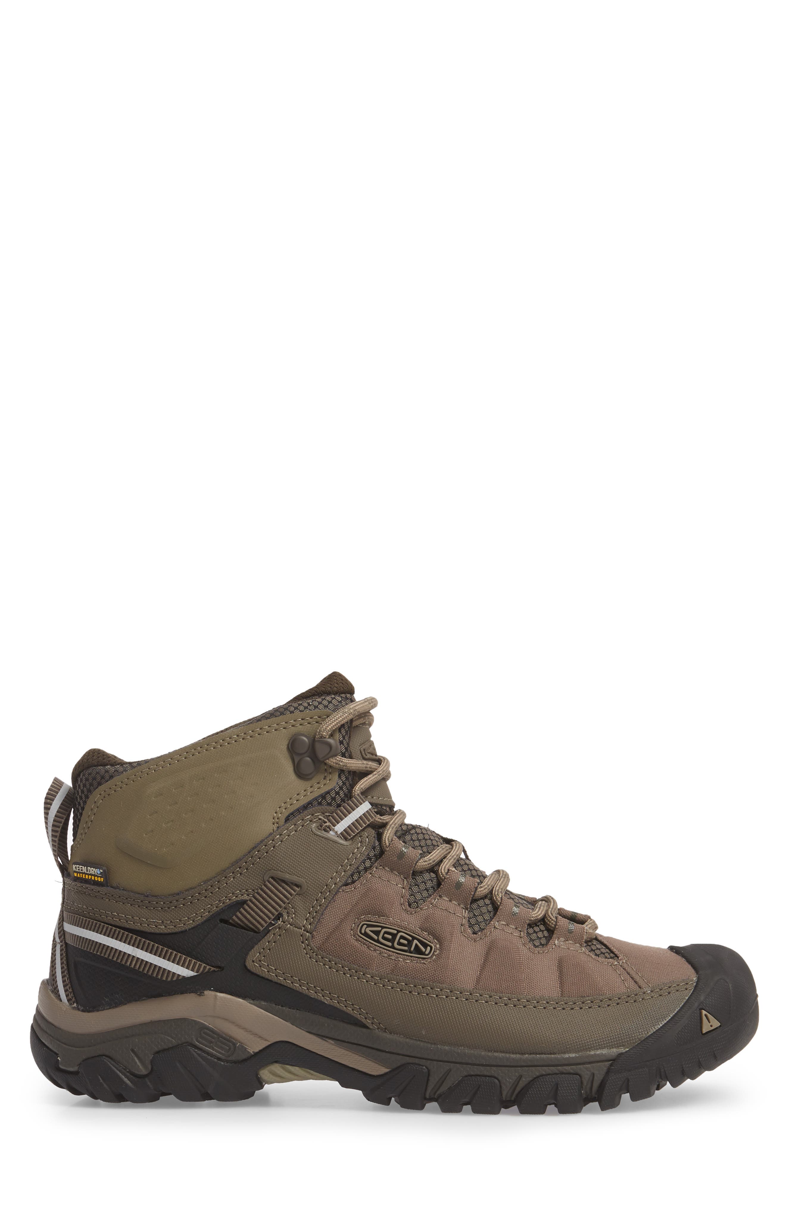 Targhee EXP Mid Waterproof Hiking Boot, Alternate, color, BUNGEE CORD/BRINDLE
