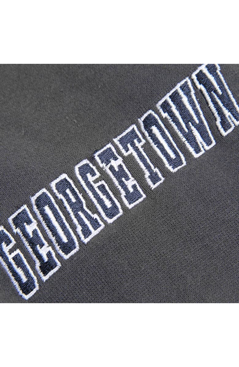 STADIUM ATHLETIC Youth Stadium Athletic Charcoal Georgetown Hoyas Big Logo Pullover Hoodie, Alternate, color, 