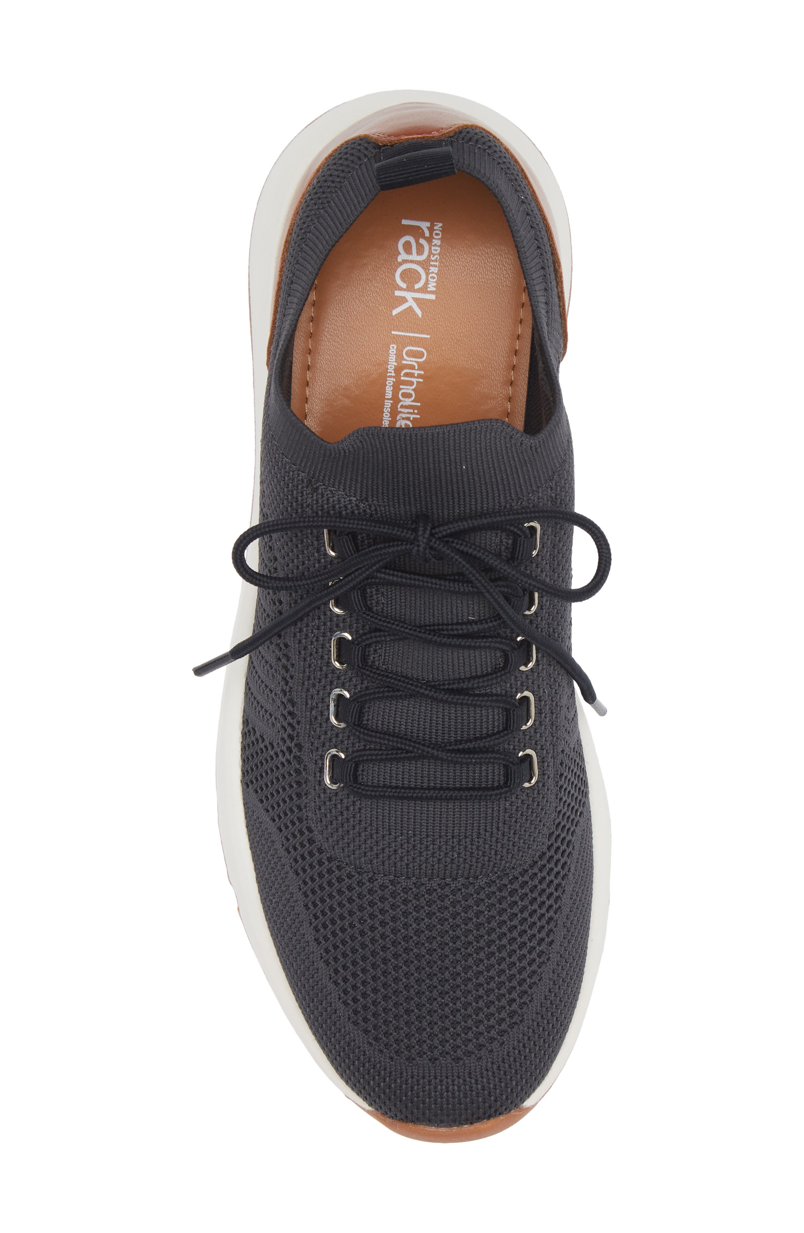 NORDSTROM RACK Dawson Knit Sneaker, Alternate, color, Grey Depths