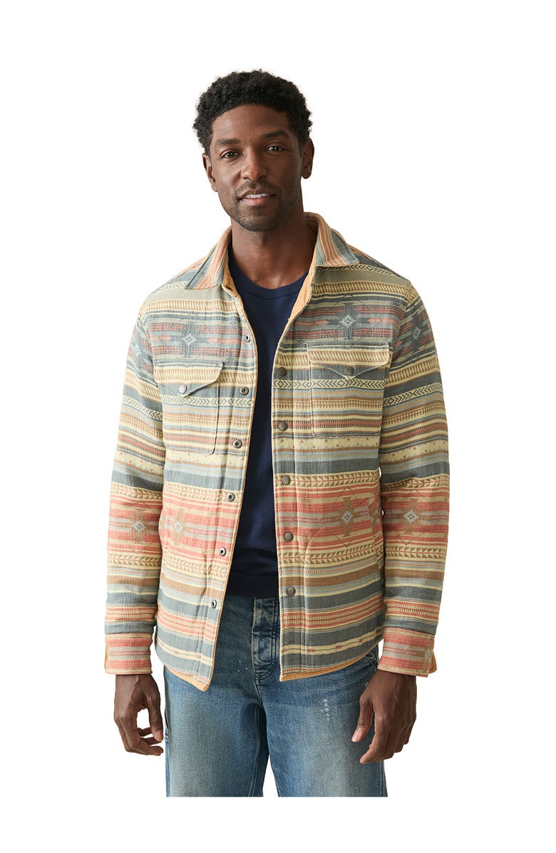 Faherty Doug Good Feather Bondi Reversible Quilted Jacket, Alternate, color, 
