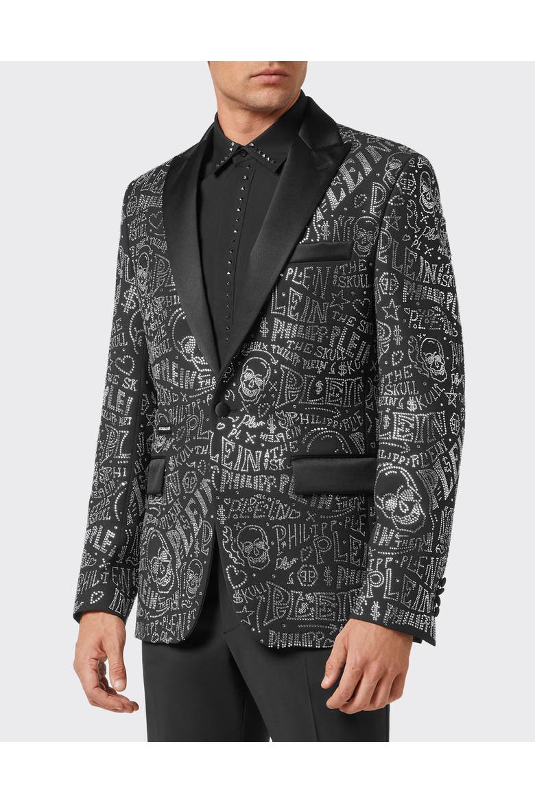 Blazer Lord Fit Skull Men, Main, color, black