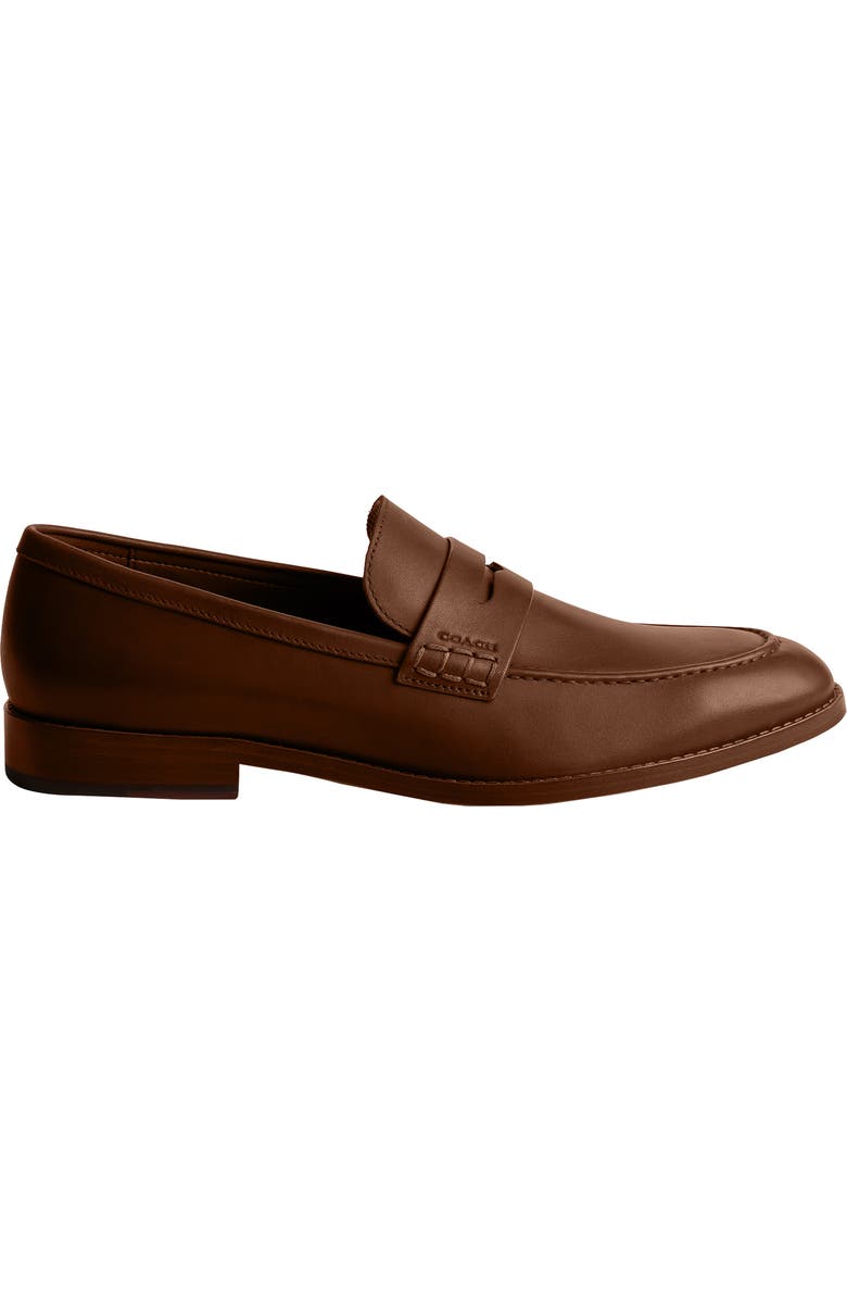 COACH Penny Loafer, Alternate, color, Saddle