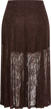 City Chic Lace Maxi Skirt