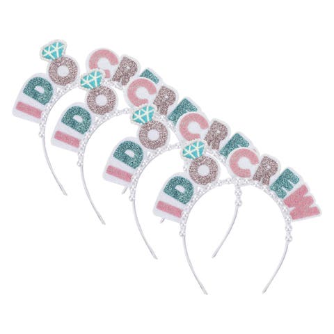 I Do Crew Novelty Headband Set of 4
