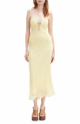 Rosala Halter Lace Maxi Dress