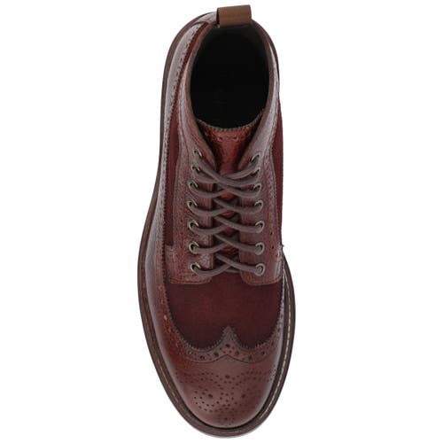 Taft The Boston Longwing Boot In Chili