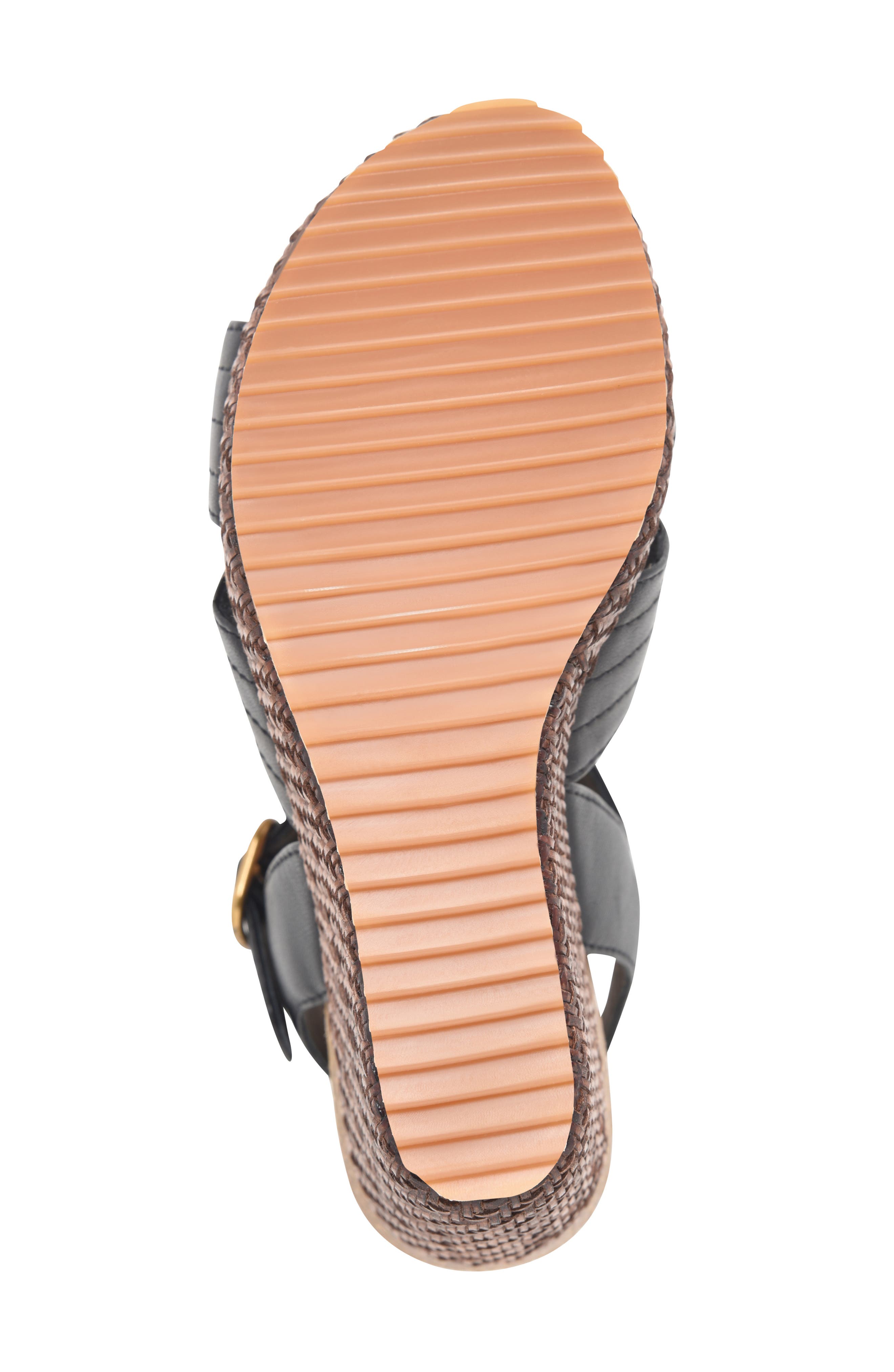 Söfft Clarissa Wedge Sandal, Alternate, color, 