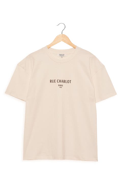 Printed Swim Cover Up Tshirt Oversize