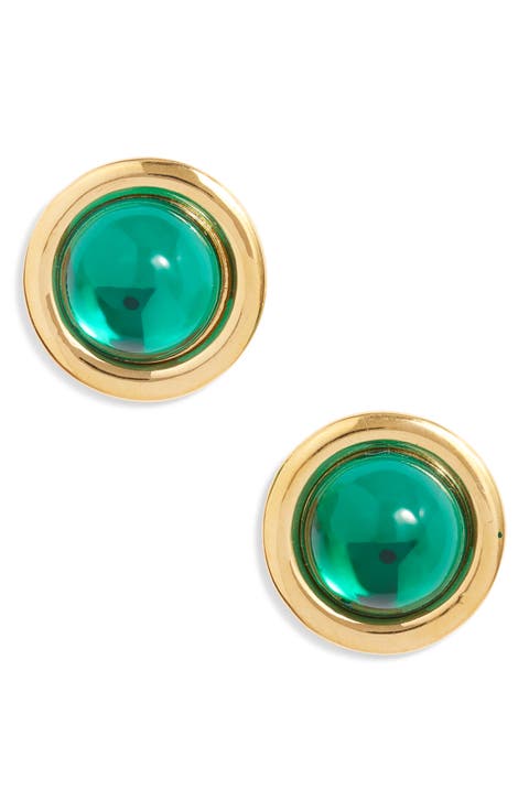 Maldive Button Earrings