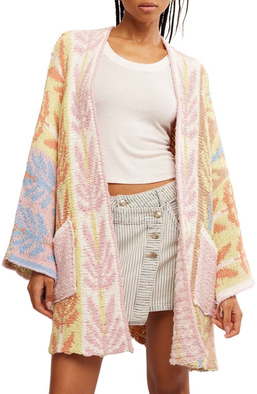FREE PEOPLE FREE PEOPLE MALLORCA OVERSIZE OPEN FRONT CARDIGAN