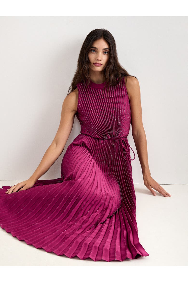 Simara Petite Dress, Alternate, color, Fuchsia