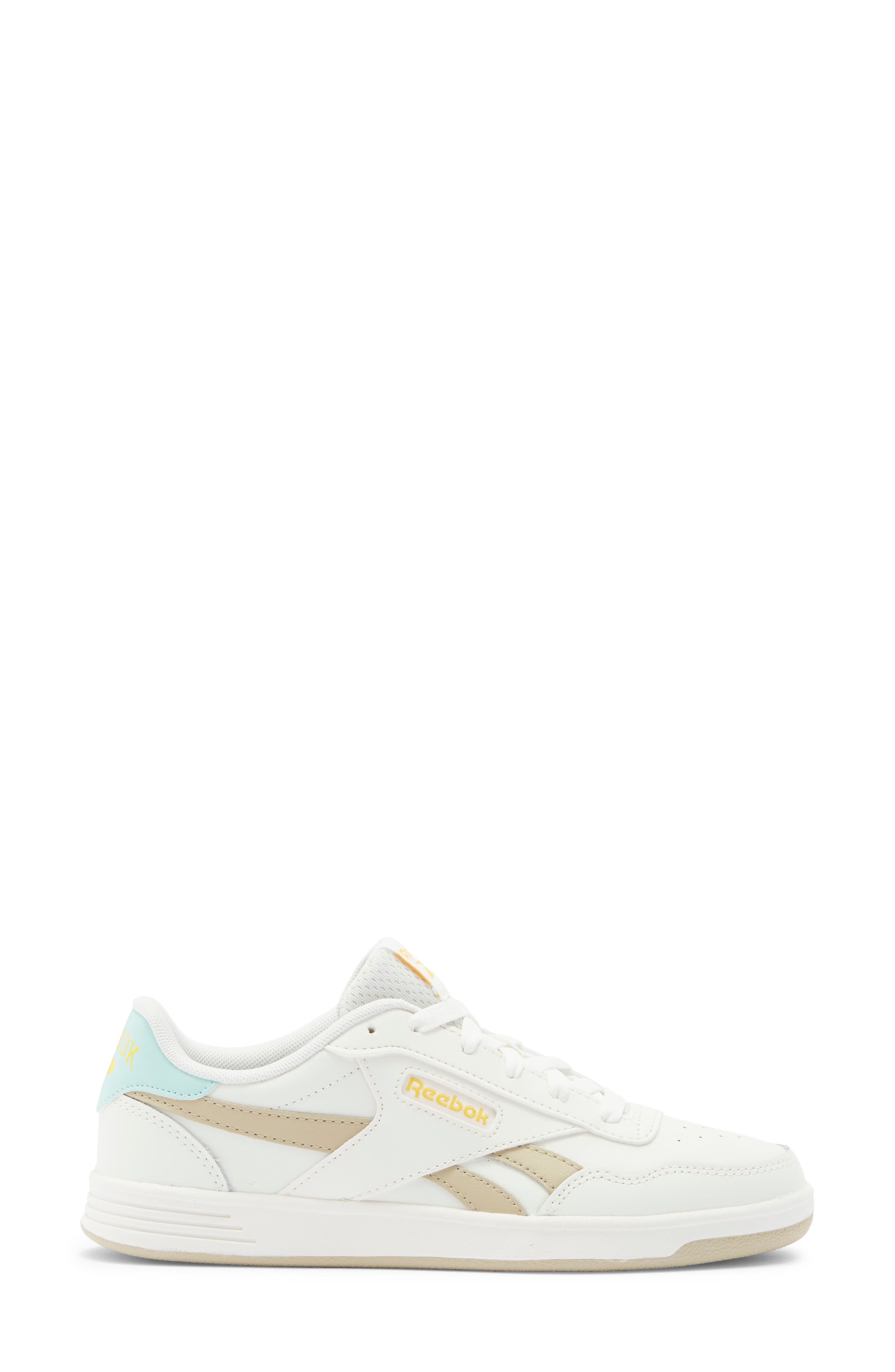 Reebok Court Advance Sneaker, Alternate, color, Chalk Chalk Beige