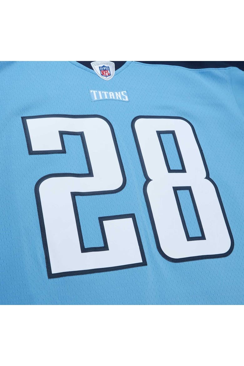 Men's Mitchell & Ness Chris Johnson Light Blue Tennessee Titans Legacy Replica Jersey, Alternate, color, Light Blue