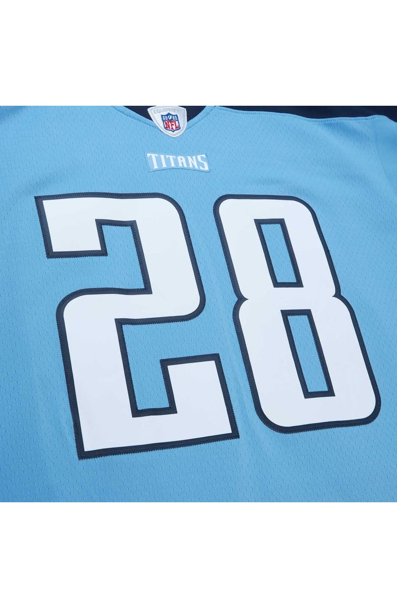 Mitchell & Ness Men's Mitchell & Ness Chris Johnson Light Blue Tennessee Titans Legacy Replica Jersey, Alternate, color, Light Blue