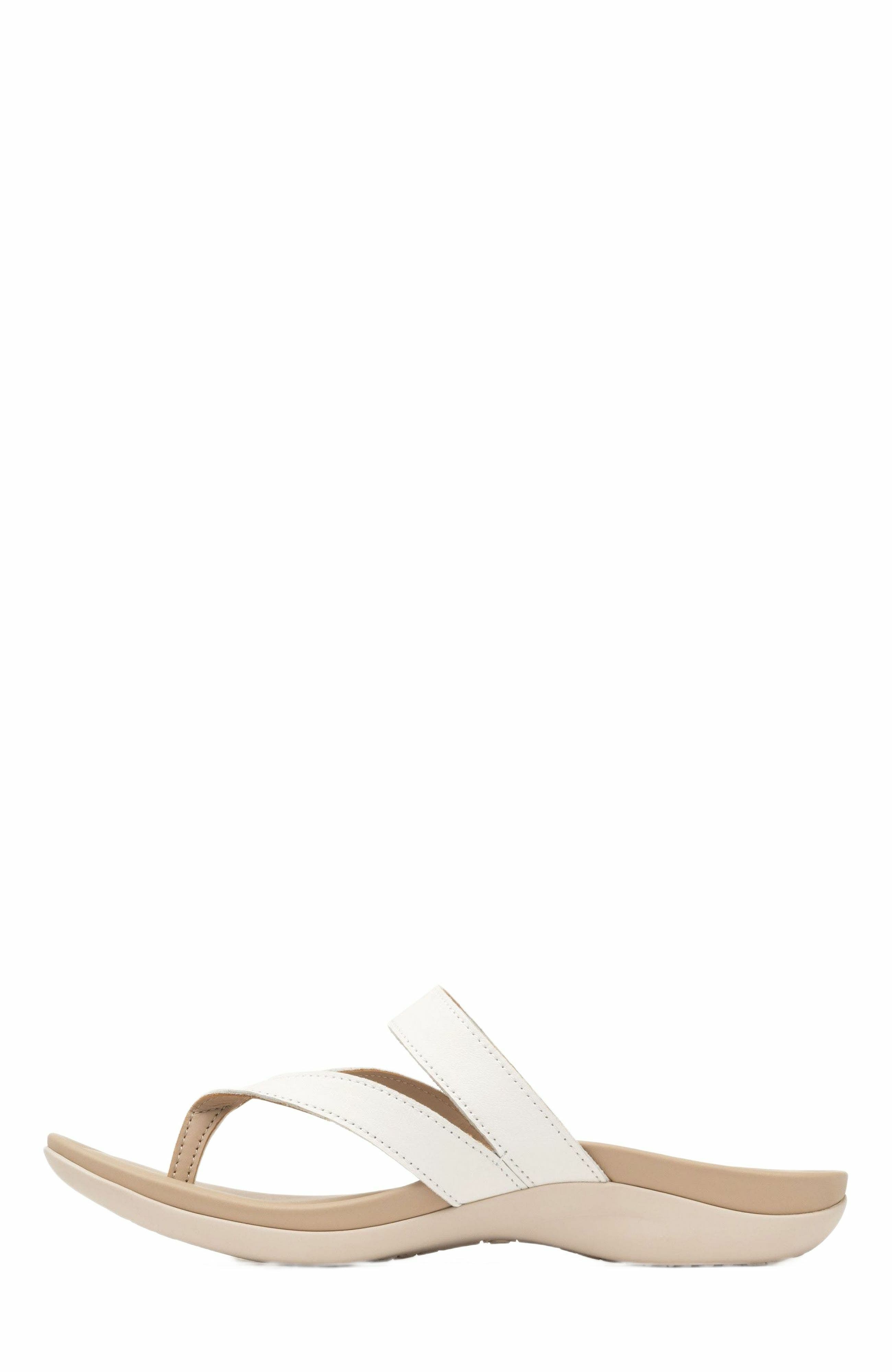 Oasis Thong Sandal, Alternate, color, White - Regular
