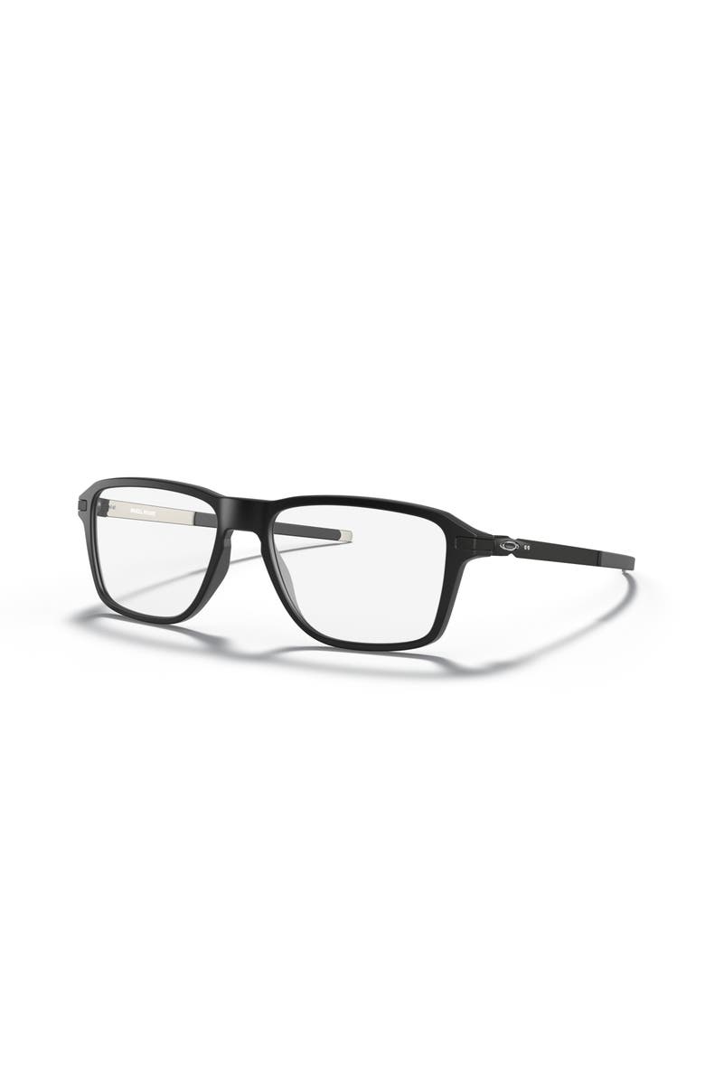 Oakley 54mm Square optical glasses, Main, color, Black