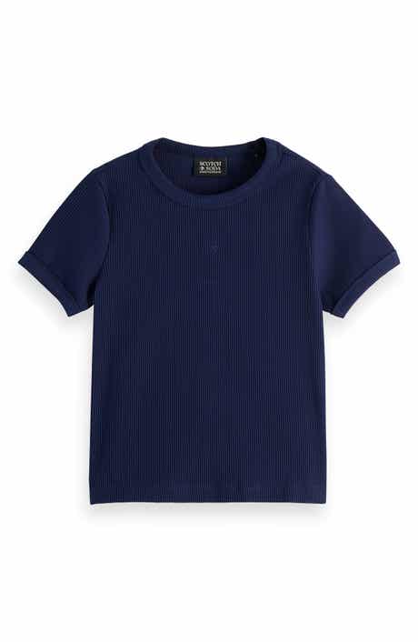 Scotch & Soda Kids' Cotton Rib T-Shirt