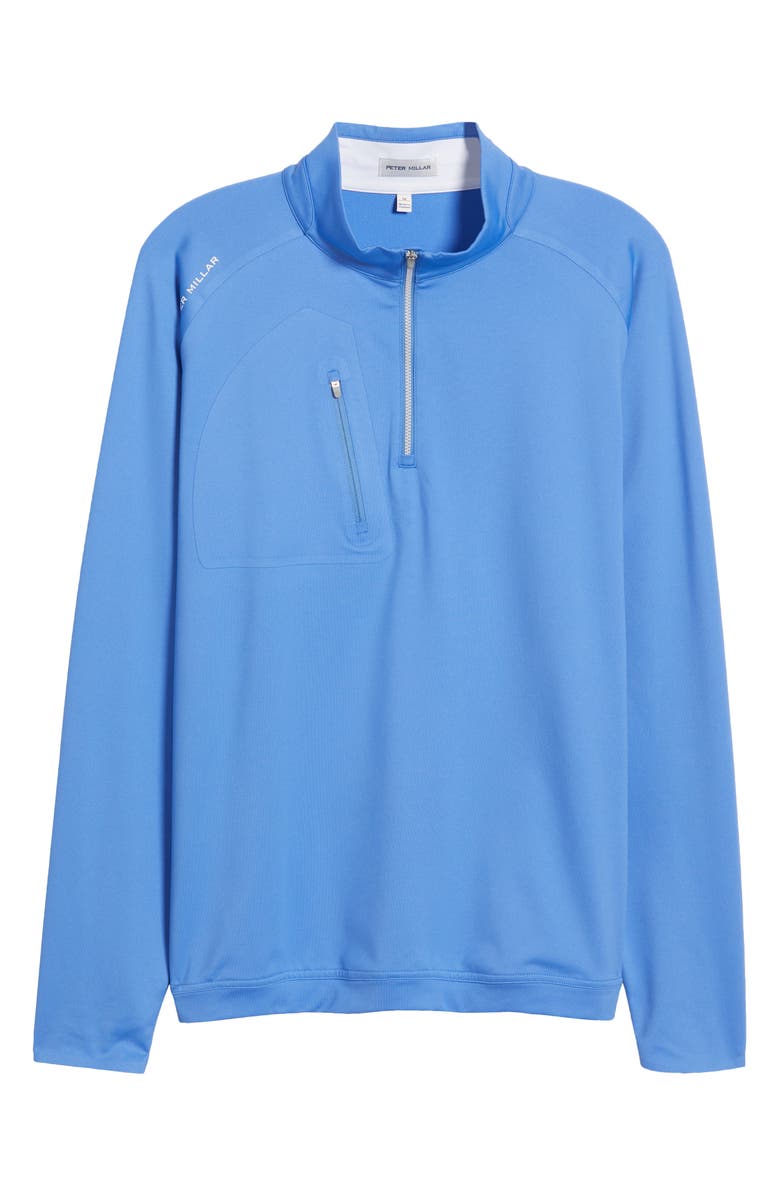 Peter Millar Verge Performance Quarter Zip Pullover, Alternate, color, 