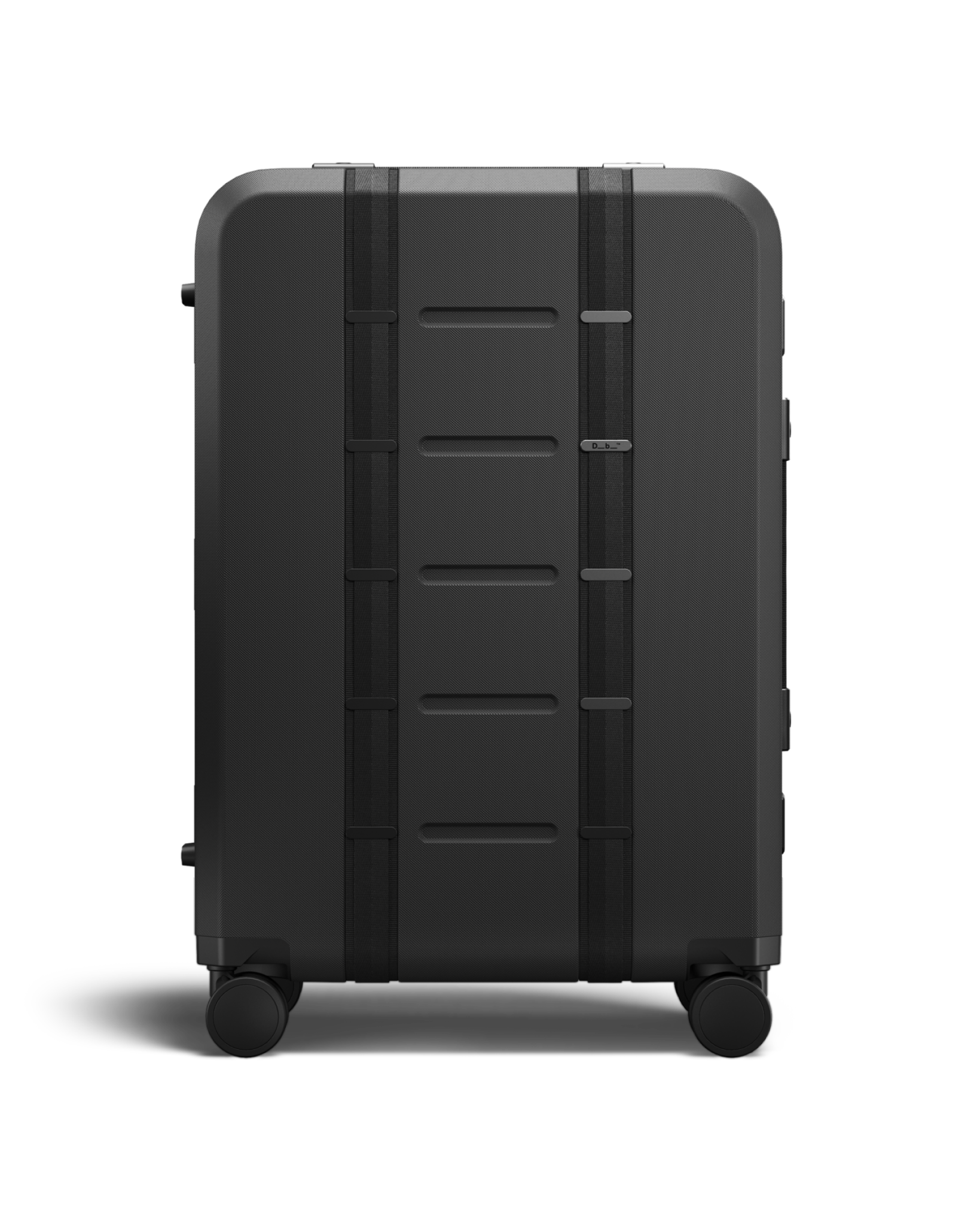 D_b_ Ramverk Pro Hardside 25 Inch Checked Luggage Spinner with Buckle Closure, Alternate, color, Black Out